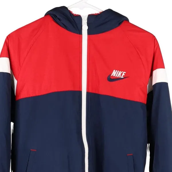 Age 10-12 Nike Jacket - Large Navy Polyester