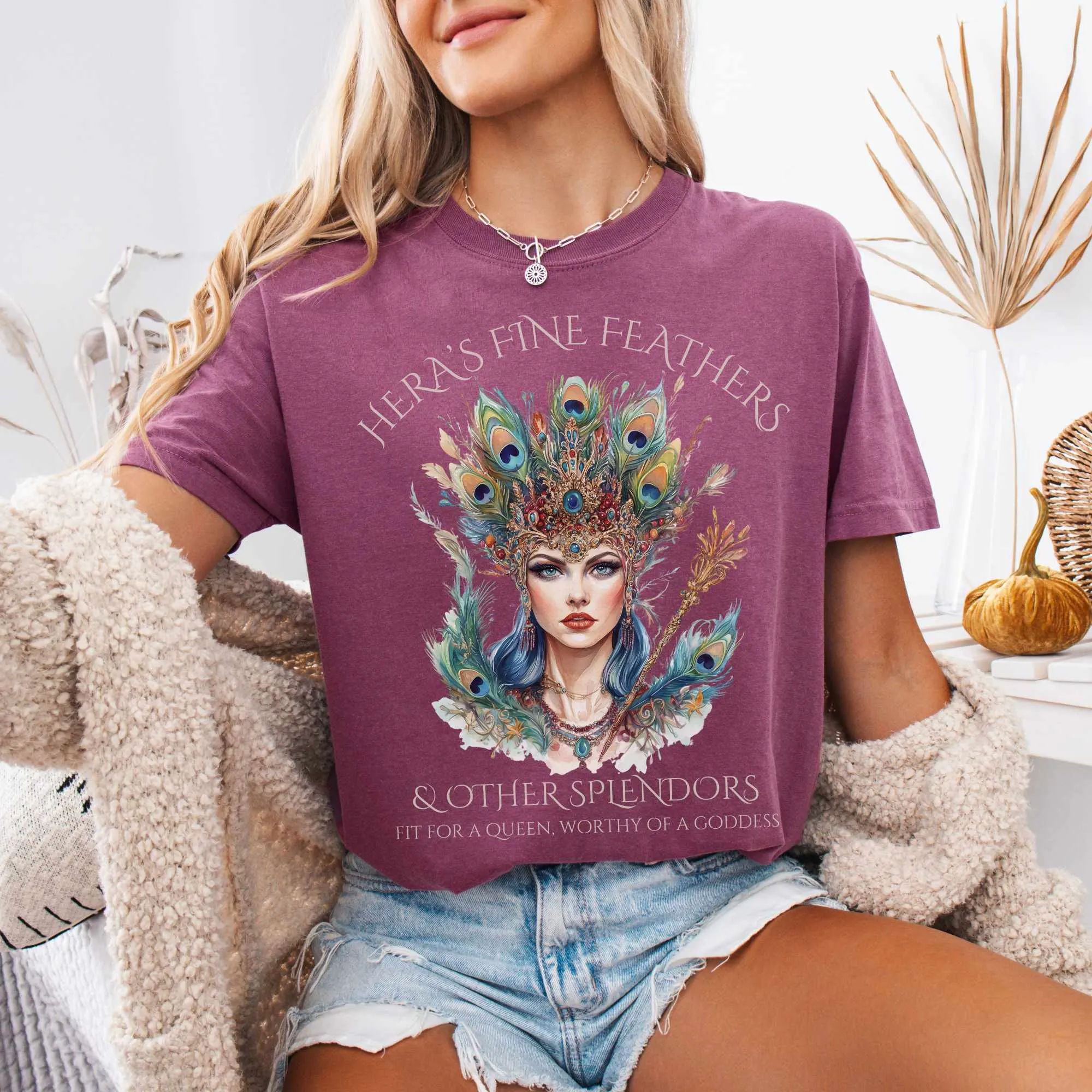 Hera's Fine Feathers & Other Splendors Tee
