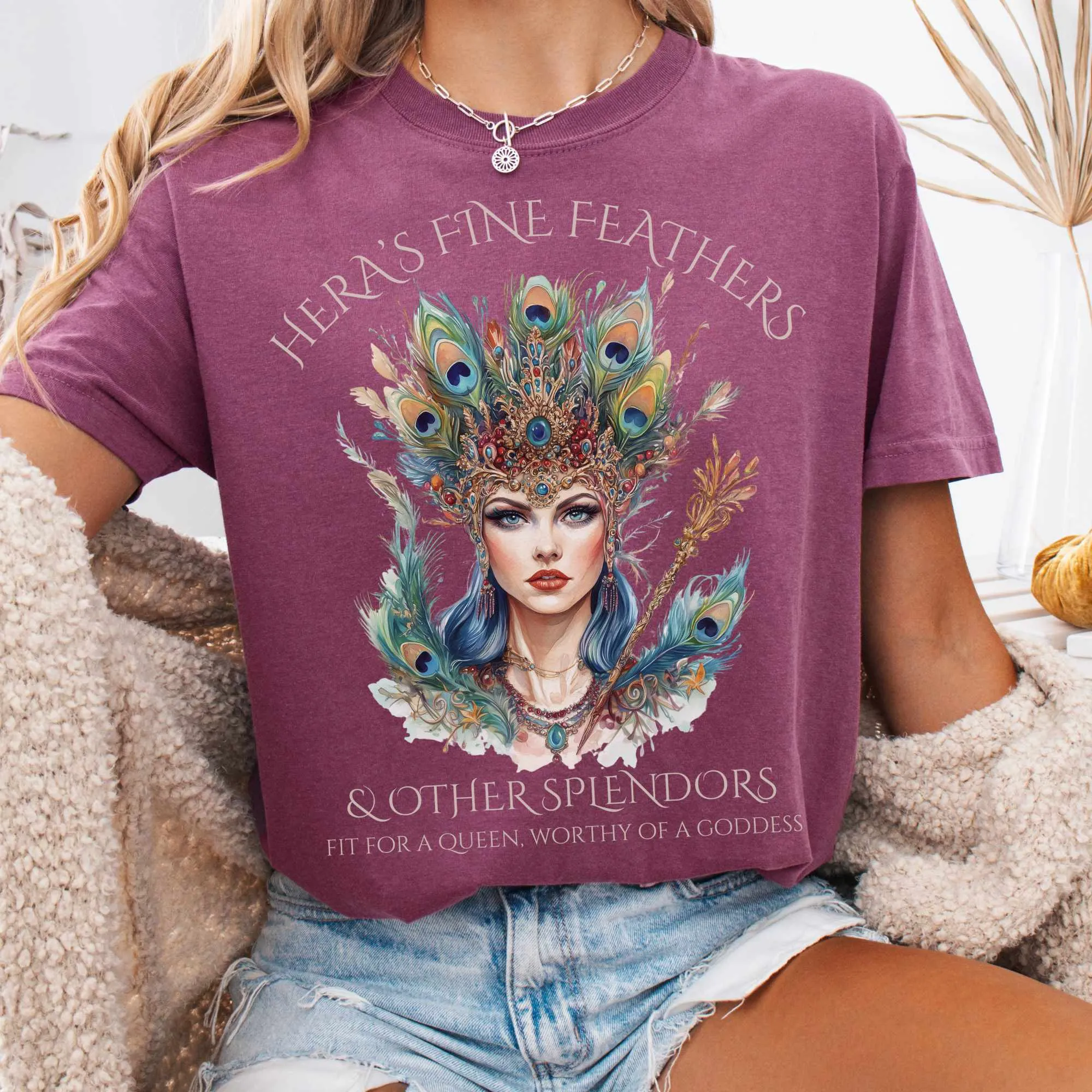 Hera's Fine Feathers & Other Splendors Tee