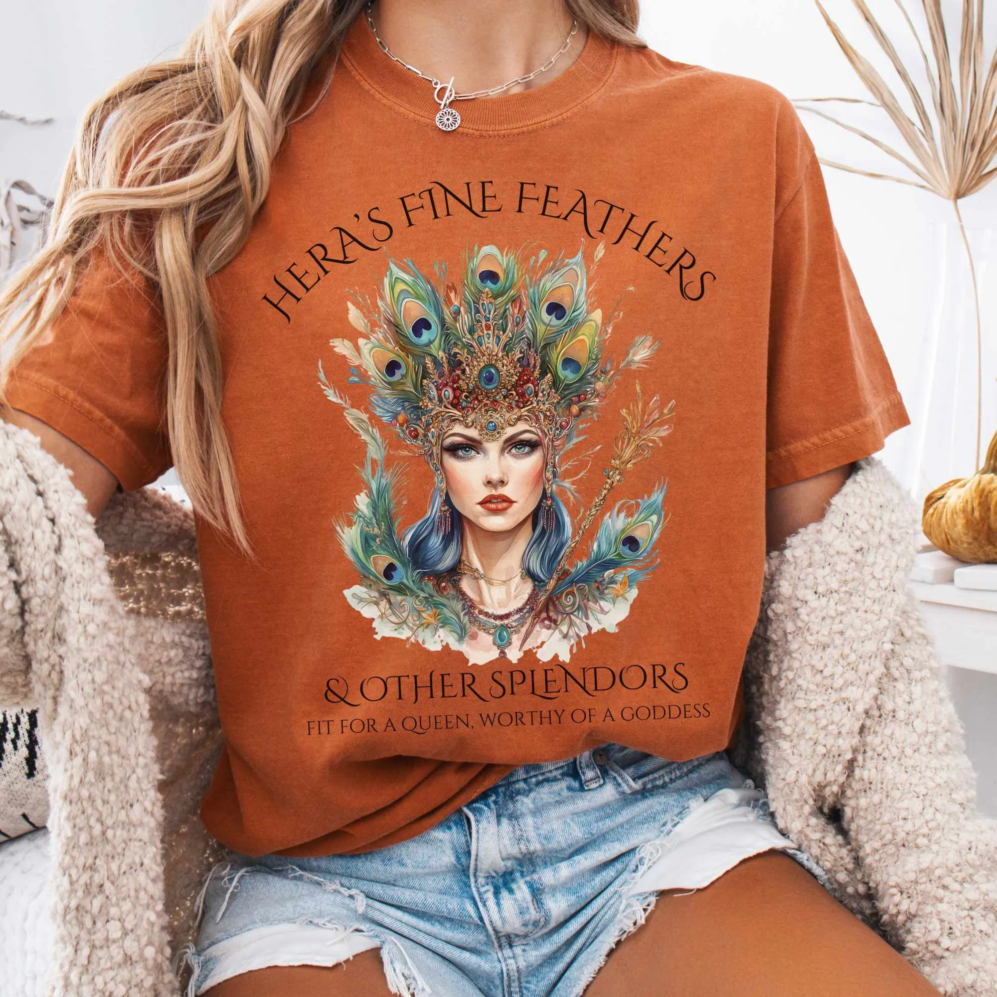 Hera's Fine Feathers & Other Splendors Tee