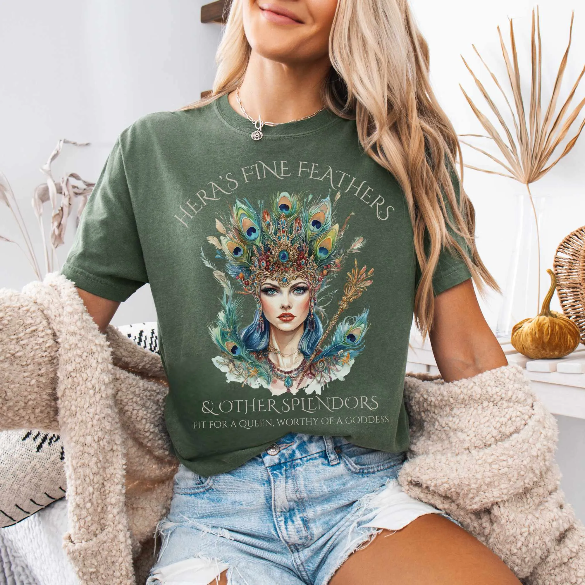 Hera's Fine Feathers & Other Splendors Tee