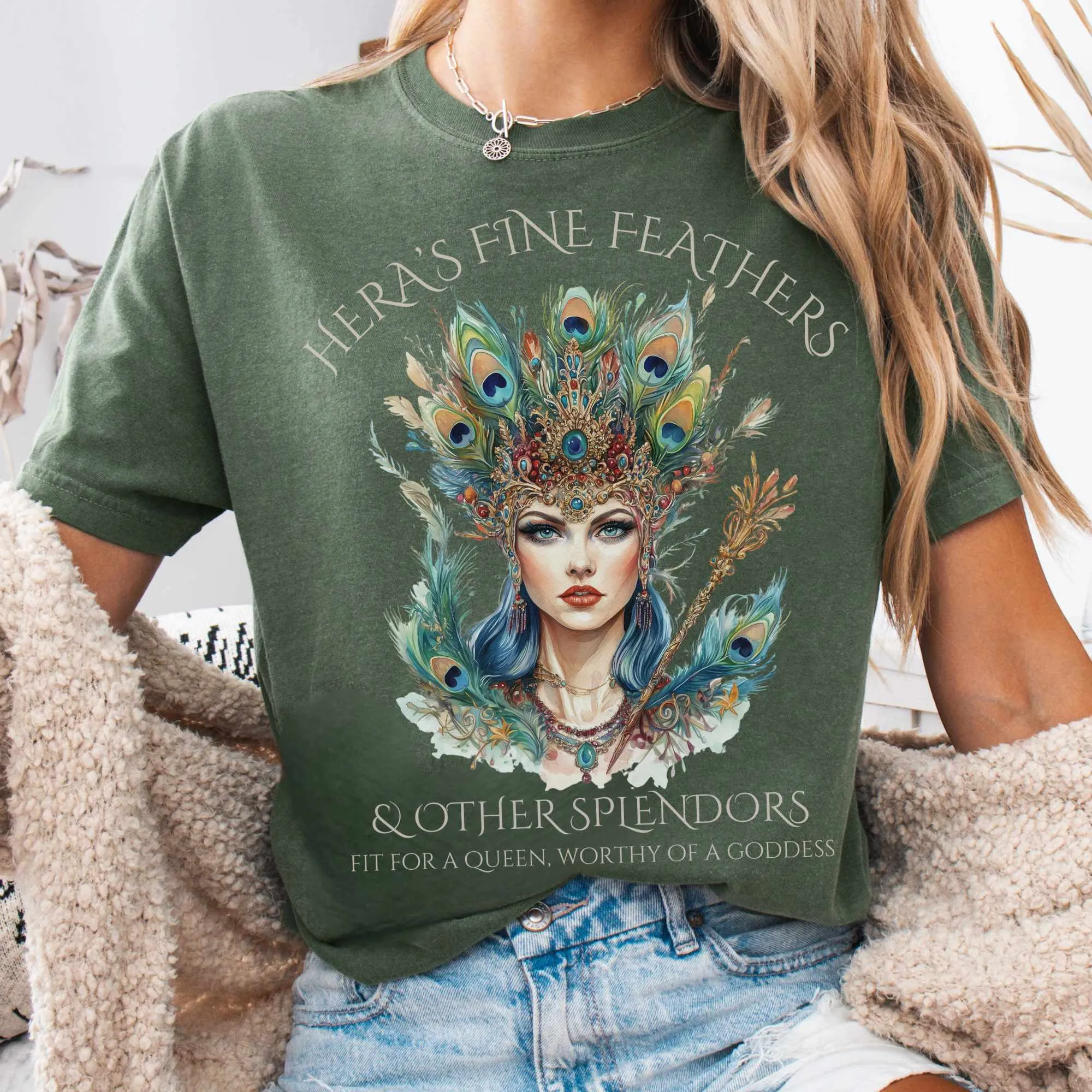 Hera's Fine Feathers & Other Splendors Tee