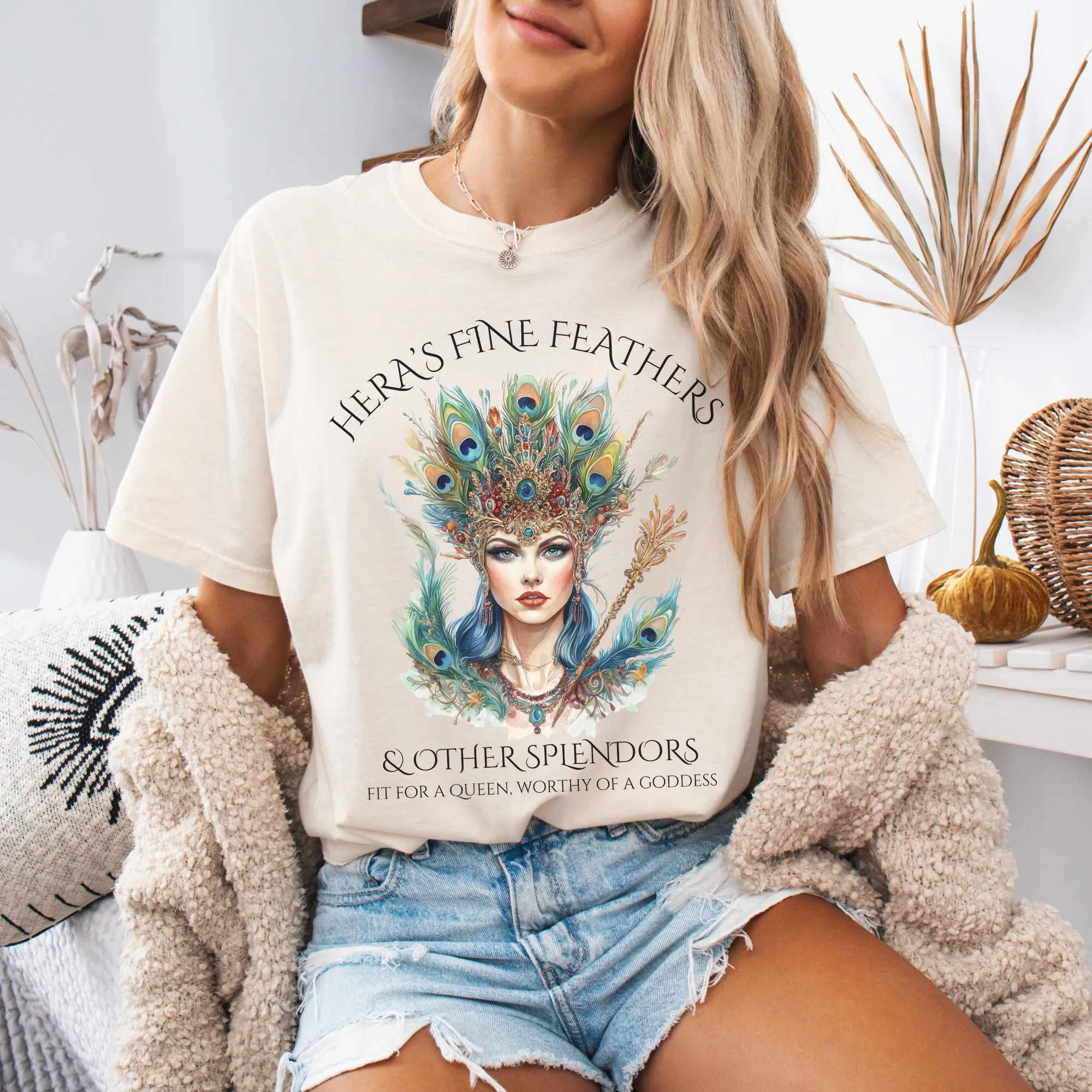 Hera's Fine Feathers & Other Splendors Tee