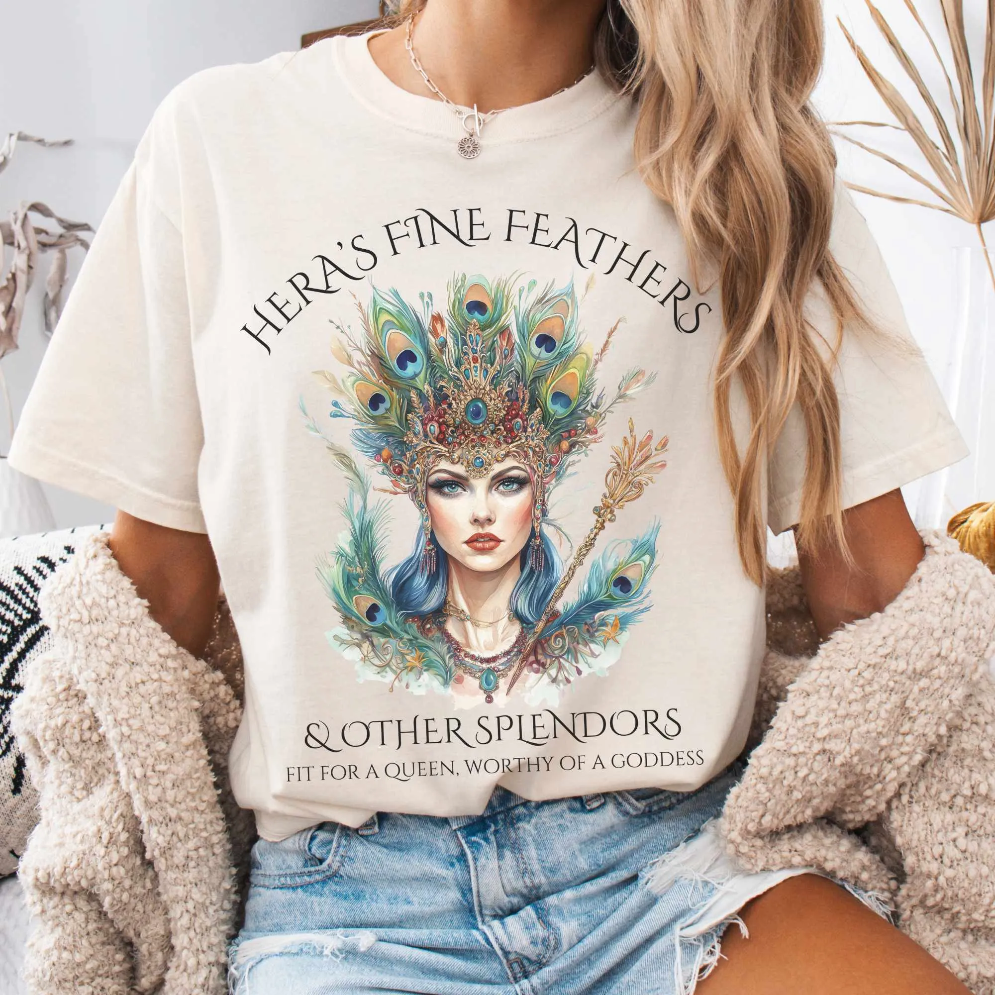 Hera's Fine Feathers & Other Splendors Tee