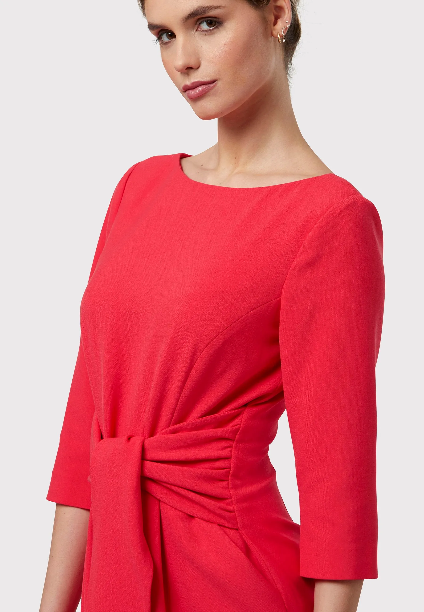 Karen Begonia Orange Dress