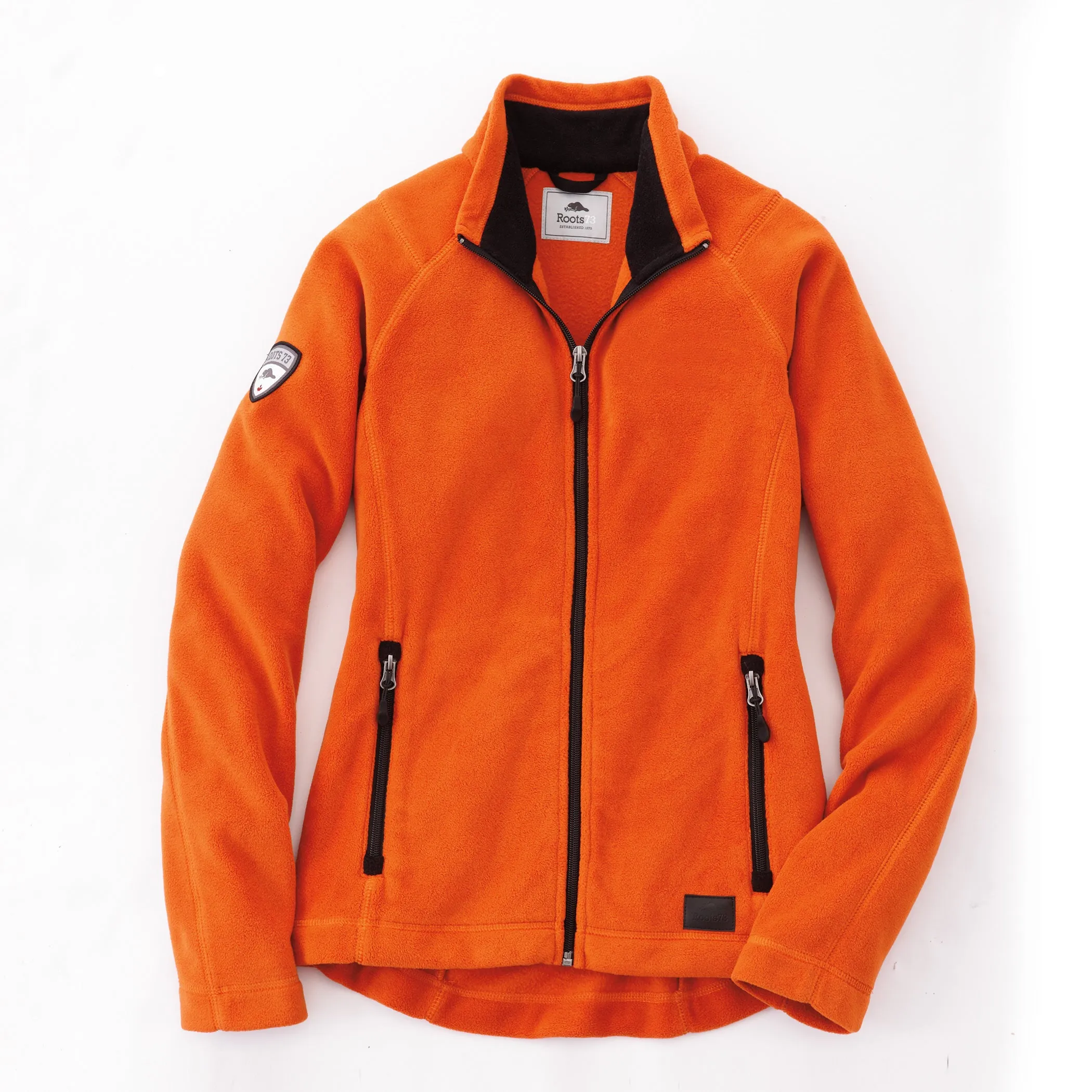 ROOTS73 LADIES DEER LAKE MICRO FLEECE JACKET
