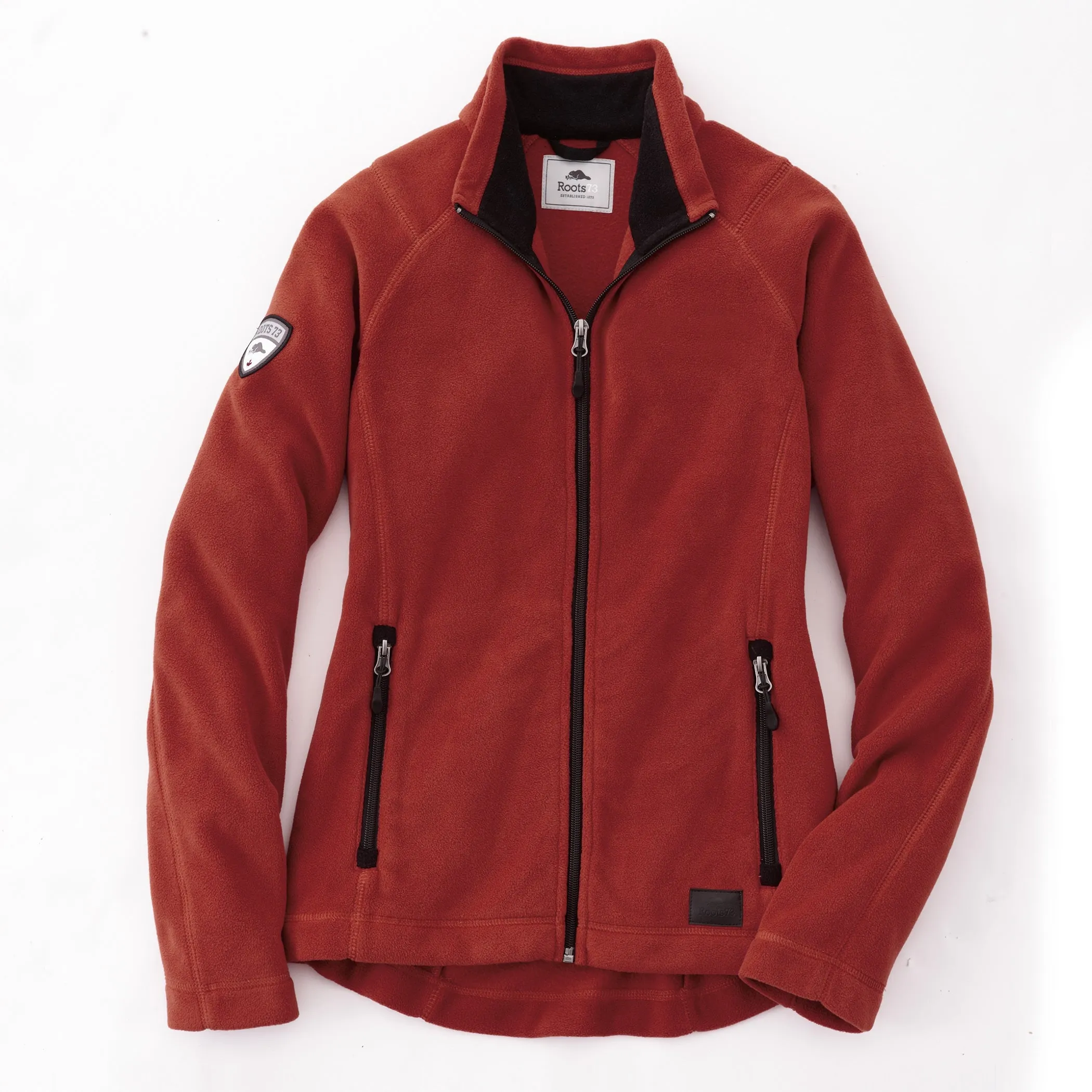 ROOTS73 LADIES DEER LAKE MICRO FLEECE JACKET