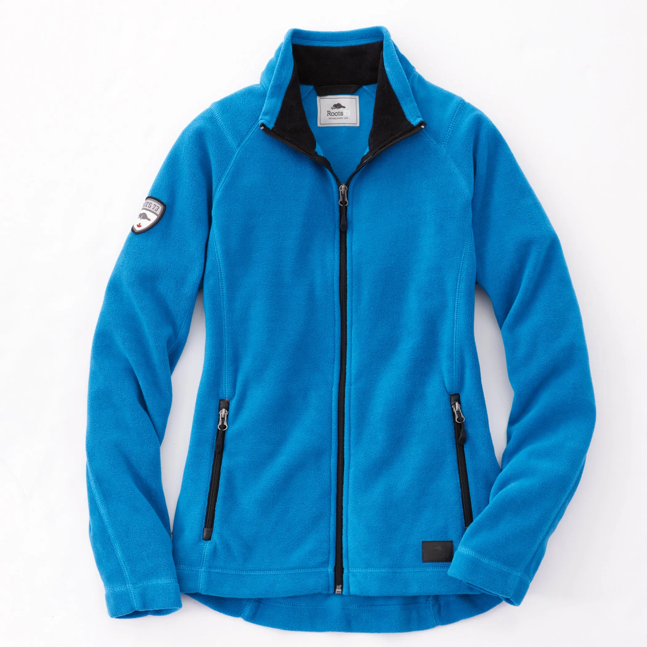ROOTS73 LADIES DEER LAKE MICRO FLEECE JACKET