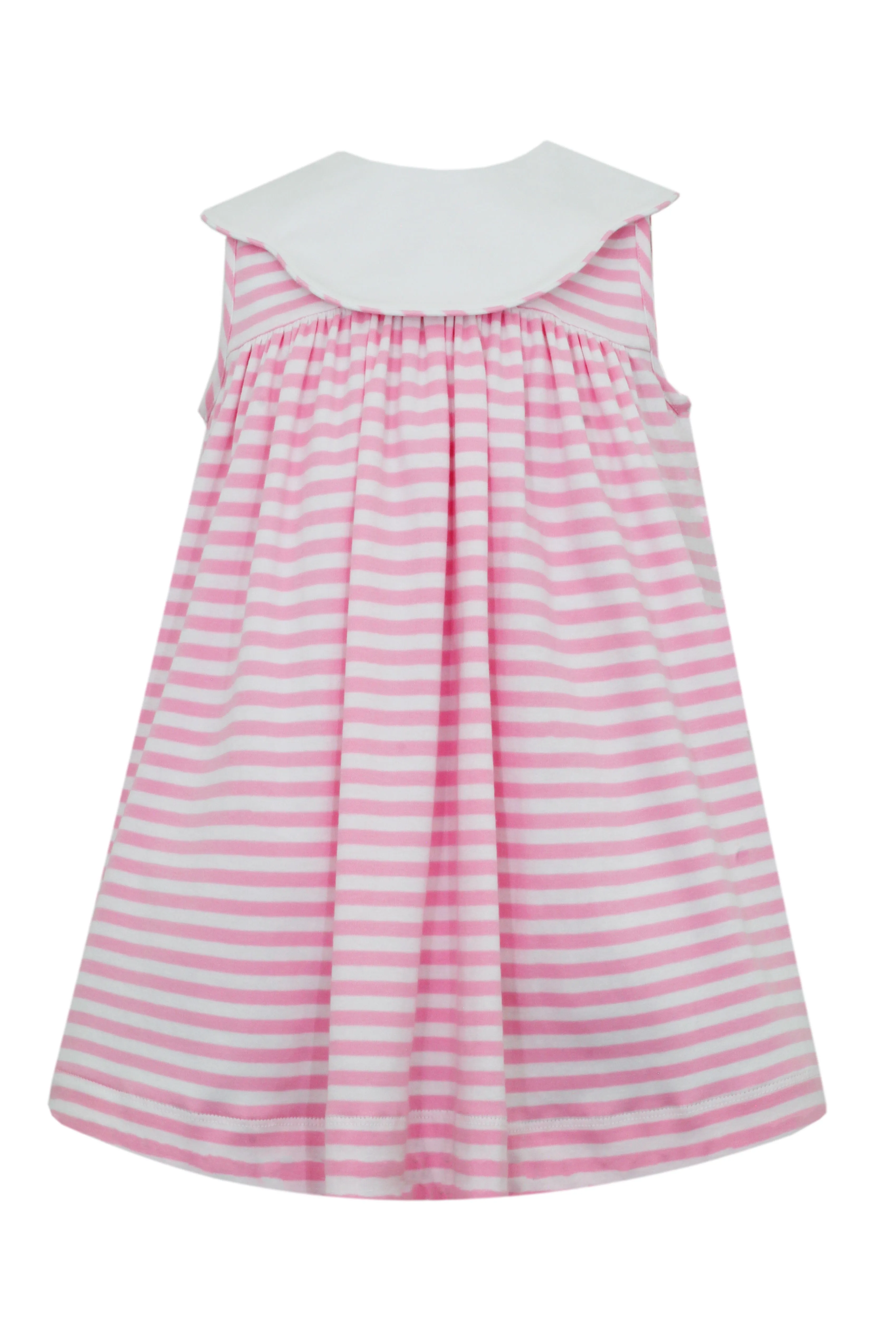 Striped Pink Knit Dress