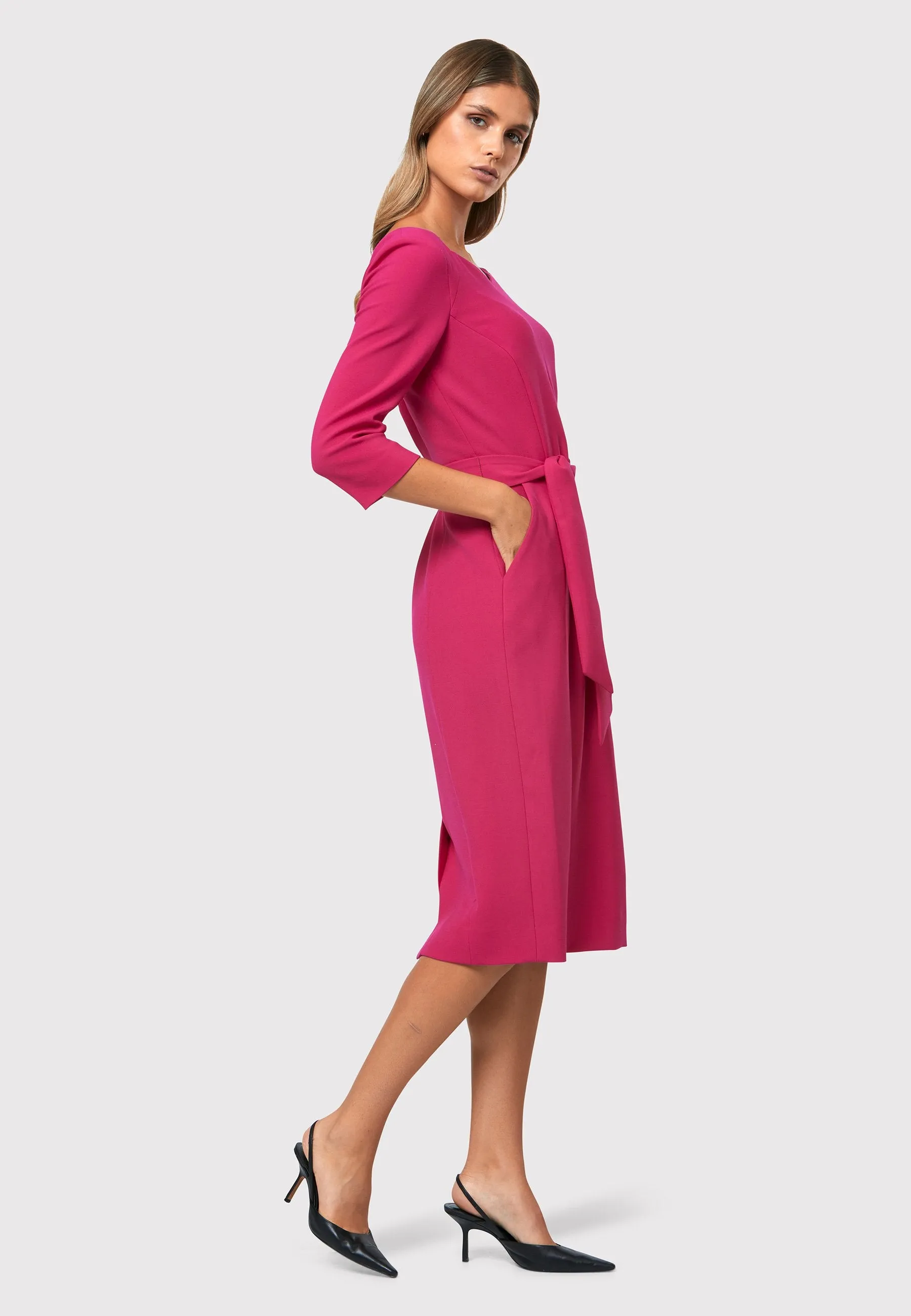 Thea Cerise Pink Dress