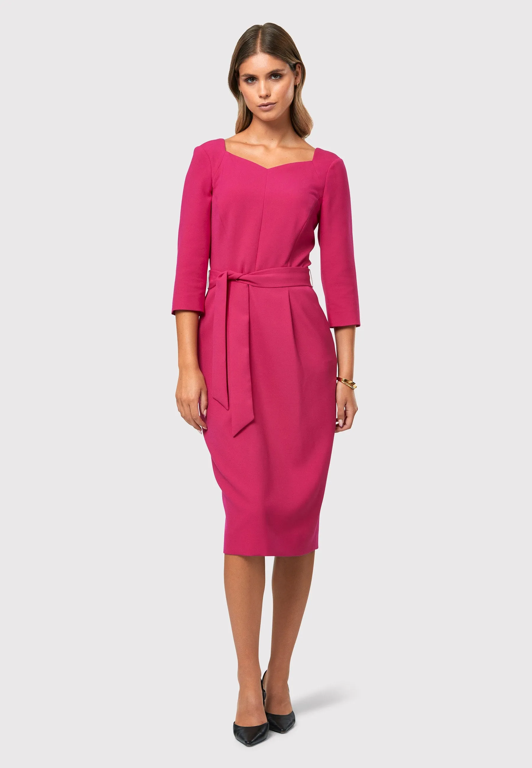 Thea Cerise Pink Dress