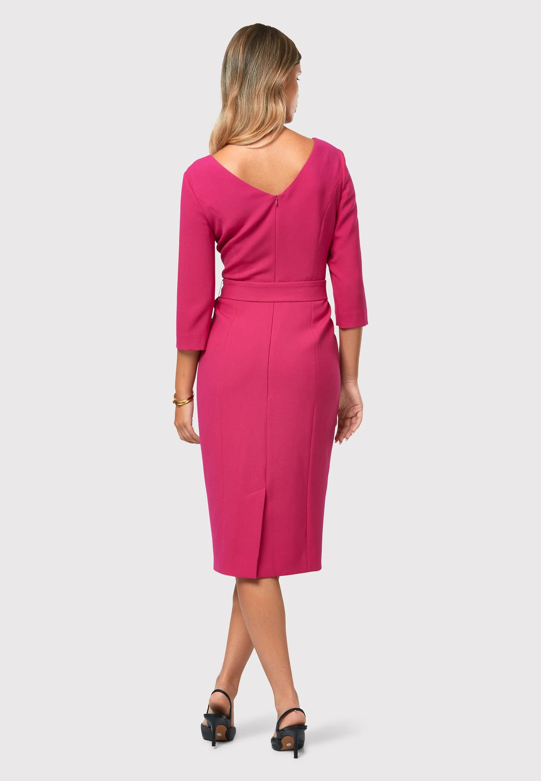 Thea Cerise Pink Dress