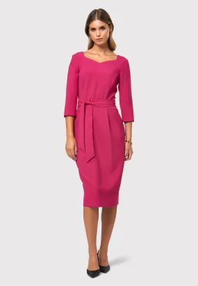 Thea Cerise Pink Dress