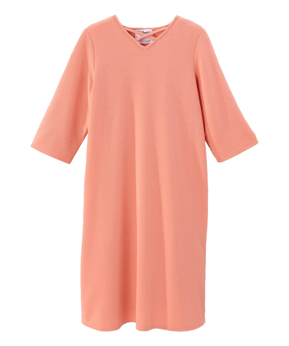 Women's Open Back Criss Cross Neck Dress